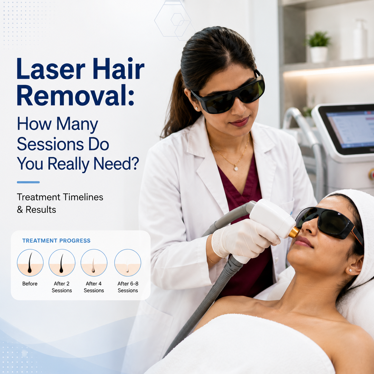 Laser Hair Removal: How Many Sessions Do You Really Need?