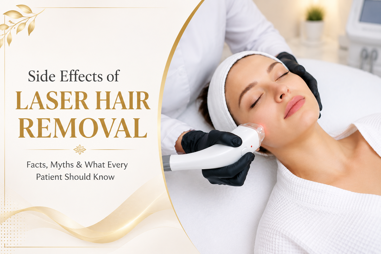 Side Effects of Laser Hair Removal – Myth vs Reality