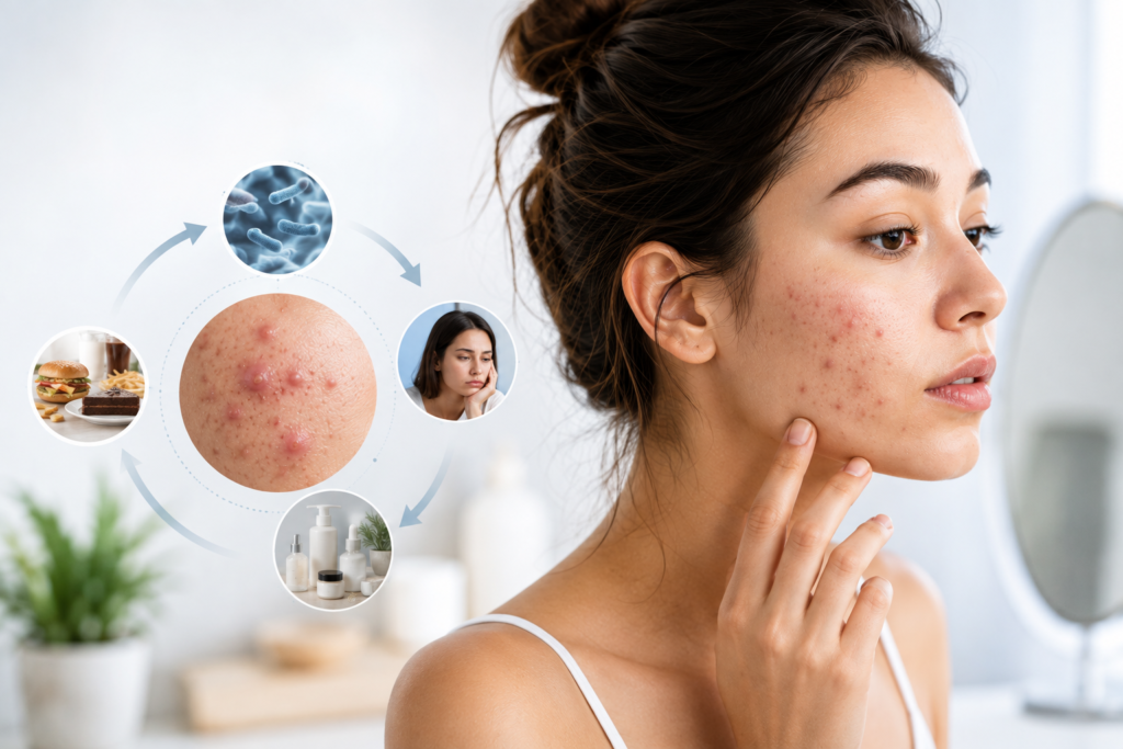 Why does acne keeps coming back